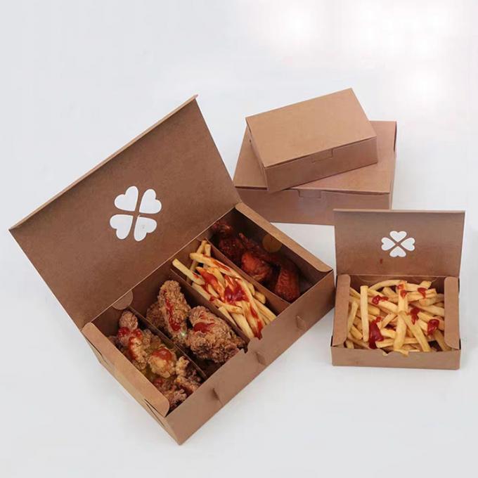 Fashionable Take Away Food Containers For Fried Chicken / French Fries
