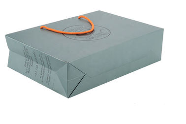 Recyclable Logo Paper Shopping Bags Art Paper Material For Perfume supplier