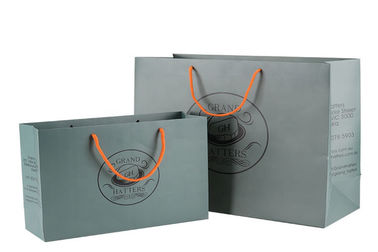 Recyclable Logo Paper Shopping Bags Art Paper Material For Perfume supplier