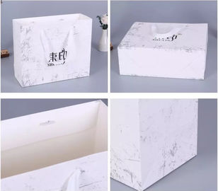 Clothes Packaging Paper Grocery Bags , Bespoke Paper Bags Automatic Machine Making supplier