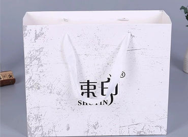 Clothes Packaging Paper Grocery Bags , Bespoke Paper Bags Automatic Machine Making supplier