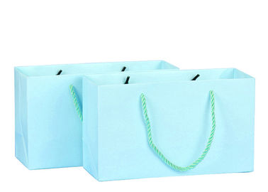 Multiple Color Plain Gift Bags , Printed Merchandise Bags For Cloth Packaging supplier