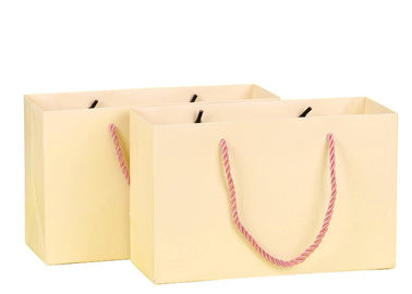 Multiple Color Plain Gift Bags , Printed Merchandise Bags For Cloth Packaging supplier