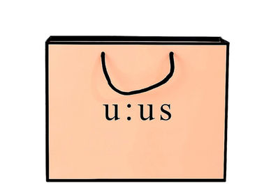Degradable Paper Shopping Bags For Advertising / Promotion / Grocery supplier