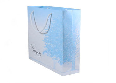 Exquisite Custom Printed Carrier Bags , Logo Paper Gift Bags With Handles supplier