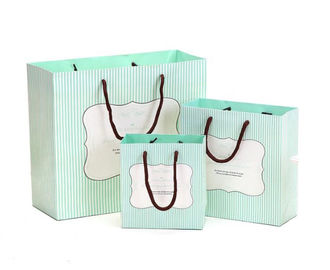 Beautiful Custom Printed Paper Bags Art Paper Material Any Size Available supplier
