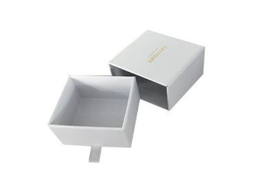 Recyclable Personalised Packaging Boxes Drawer Square Shape For Jewelry supplier
