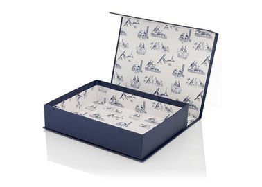 Flap Lid Custom Printed Gift Boxes Modern Fashion With Inner Pattern Printing supplier