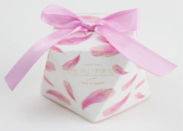 Novel Elegant Wedding Favor Candy Boxes Weight 7g Different Colors Available supplier