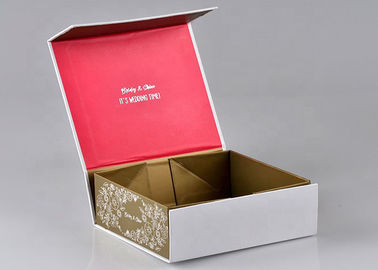 Beautiful Custom Printed Gift Boxes Size 18 X 18 X 7.5cm With Surface Hot Stamping supplier