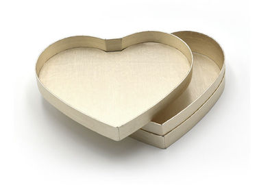 Matt Lamination Heart Shaped Gift Box With Art Paper / Greyboard Material supplier