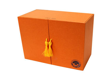 Combined Luxury Gift Packaging Boxes Handmade Drawer Type OEM / ODM Available supplier