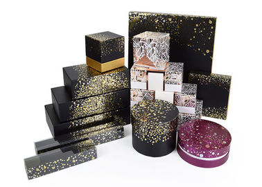 Eco - Friendly Kraft Paper Gift Box Non Toxic Customized Size / Thickness supplier