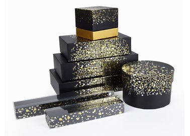 Eco - Friendly Kraft Paper Gift Box Non Toxic Customized Size / Thickness supplier