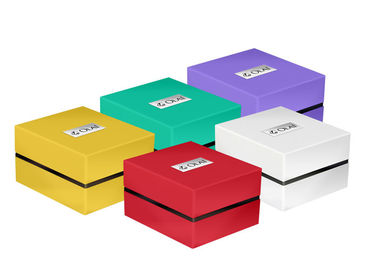 Colorful Luxury Gift Packaging Boxes Plastic Material Size 9.5 X 11 X 7.6cm For Watch supplier