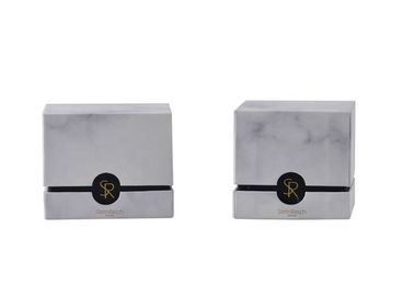 Cardboard Morden Marble Gift Box , Single Watch Gift Boxes With Pillow supplier