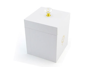 Fashionable Luxury Gift Packaging Boxes Paperboard Material For Candle supplier