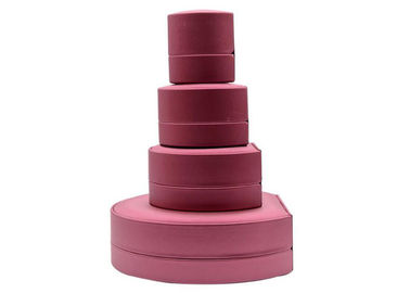 Customized Size Jewelry Gift Boxes , Round Jewelry Box Vairous Color Available supplier