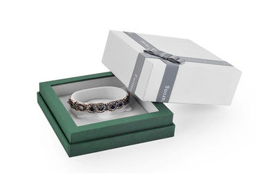 Elegant Luxury Gift Packaging Boxes / Custom Printed Jewelry Boxes Cardboard Material supplier
