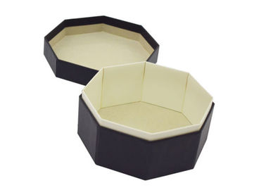 Offset Printing Octagon Gift Box , Luxury Paper Box Reusable Customized Size supplier