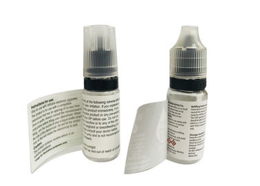 Anti - Counterfeit Double Layer Labels , Custom Adhesive Stickers White Color supplier