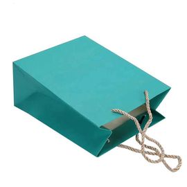 Non - Toxic Custom Printed Paper Bags Offset Printing For Promotion / Shopping supplier