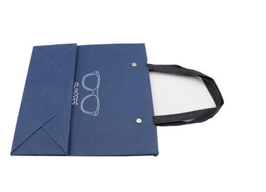 Multiple Color Custom Printed Paper Bags Matt / Glossy Lamination Surface Handling supplier
