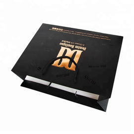 Customized Logo Printed Paper Merchandise Bags Luxury High Bearing Capacity supplier