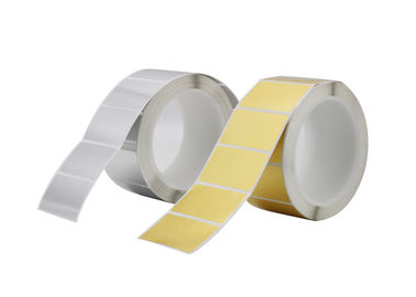 Heat Resistant Custom Adhesive Labels Gold / Silver Foil Material Any Shape Available supplier
