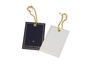 Moisture Proof Custom Printed Hang Tags Thickness 0.2mm - 1cm CMYK Color supplier
