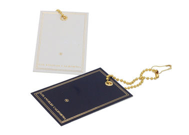 Moisture Proof Custom Printed Hang Tags Thickness 0.2mm - 1cm CMYK Color supplier