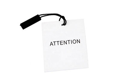 Biodegradable Custom Printed Hang Tags Paper Material OEM / ODM Available supplier