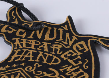Fashionable Die Cut Hang Tags , Custom Swing Tags Washable Irregular Shape supplier