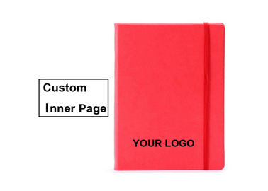 Classic A5 PU Leather Notebook , Thick Journal Notebook For Corporate Gifts supplier