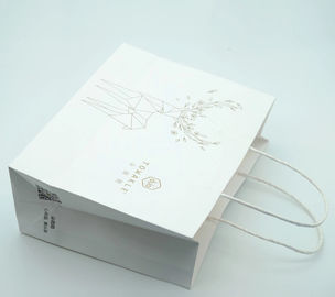 Recyclable Personalized Paper Gift Bags , Bespoke Paper Bags For Packaging supplier