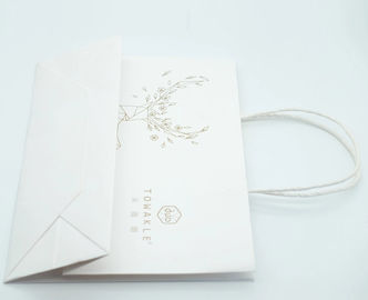 Recyclable Personalized Paper Gift Bags , Bespoke Paper Bags For Packaging supplier