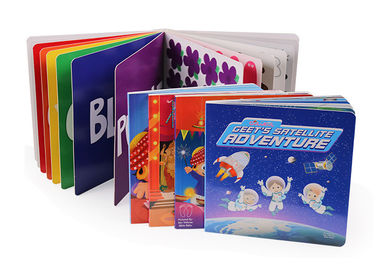 Degradable Childrens Book Printing Size 175 * 175 * 7mm 350g White Card Material supplier