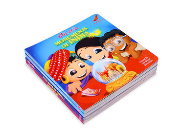 Degradable Childrens Book Printing Size 175 * 175 * 7mm 350g White Card Material supplier