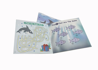 OEM / ODM Childrens Book Printing Embossing Surface Finish Cutsomized Logo supplier