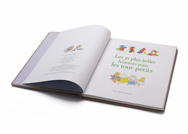 Delicate Hardcover Childrens Books , Print Children'S Book Inner Glossy Art Paper supplier