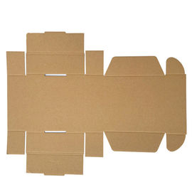 Kraft Paper Brown Carton Box , Custom Corrugated Boxes Thickness 0.23mm supplier