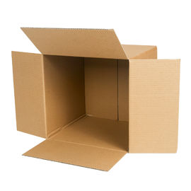 Offset Printing Shipping Boxes / Corrugated Paper Box Customized Logo supplier