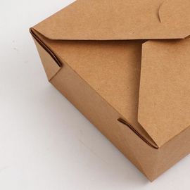 Folding Takeaway Food Boxes Environmental Protection Various Size Available supplier