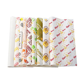Non Toxic Custom Wrapping Paper , Food Packing Paper Hygiene No Fluorescer supplier