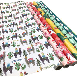 Double Side Gift Wrapping Paper Roll Size 70 X 500 Cm Various Color Available supplier