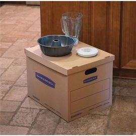 Classic Moving Boxes Tape Free Assembly Easy Carry Handles Paper Box supplier