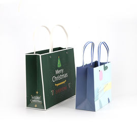 Popular Paper Gift Packaging Bags Biodegradable Customized Weight For Christmas supplier