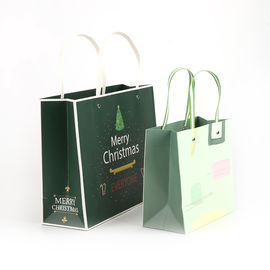 Popular Paper Gift Packaging Bags Biodegradable Customized Weight For Christmas supplier