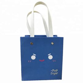 Delicate Small Foldable Paper Bags , Cardboard Gift Bags Eco Friendly supplier