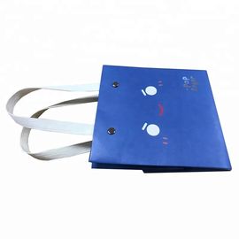 Delicate Small Foldable Paper Bags , Cardboard Gift Bags Eco Friendly supplier